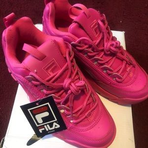 Fila Disruptor II Hot Pink (sz7.5) NWT